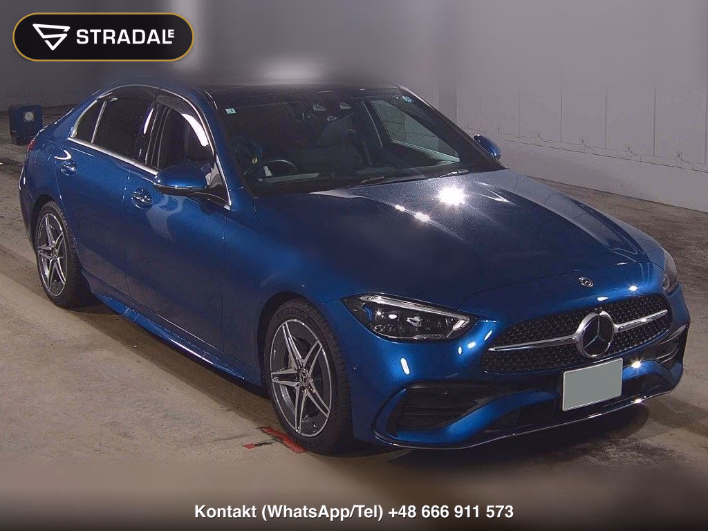 MERCEDES BENZ C-CLASS 4D C220D AVANTGARDE AMG LINE 2023, aukcja z Japonii, zdjęcie 1