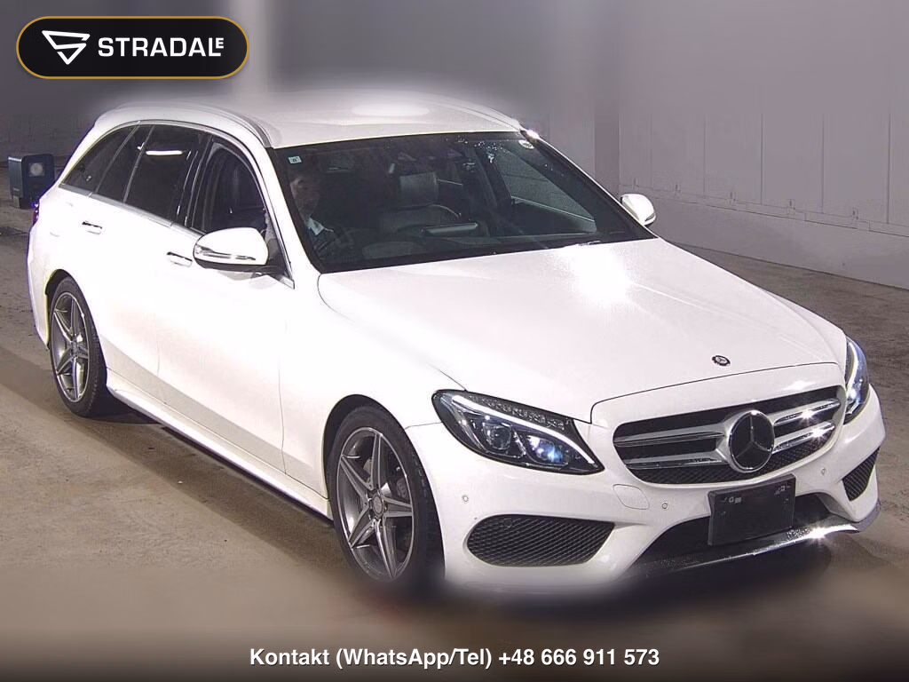 MERCEDES BENZ C-CLASS STATIONWAGON C180 STATIONWAGON SPORTS 2015, aukcja z Japonii, zdjęcie 1