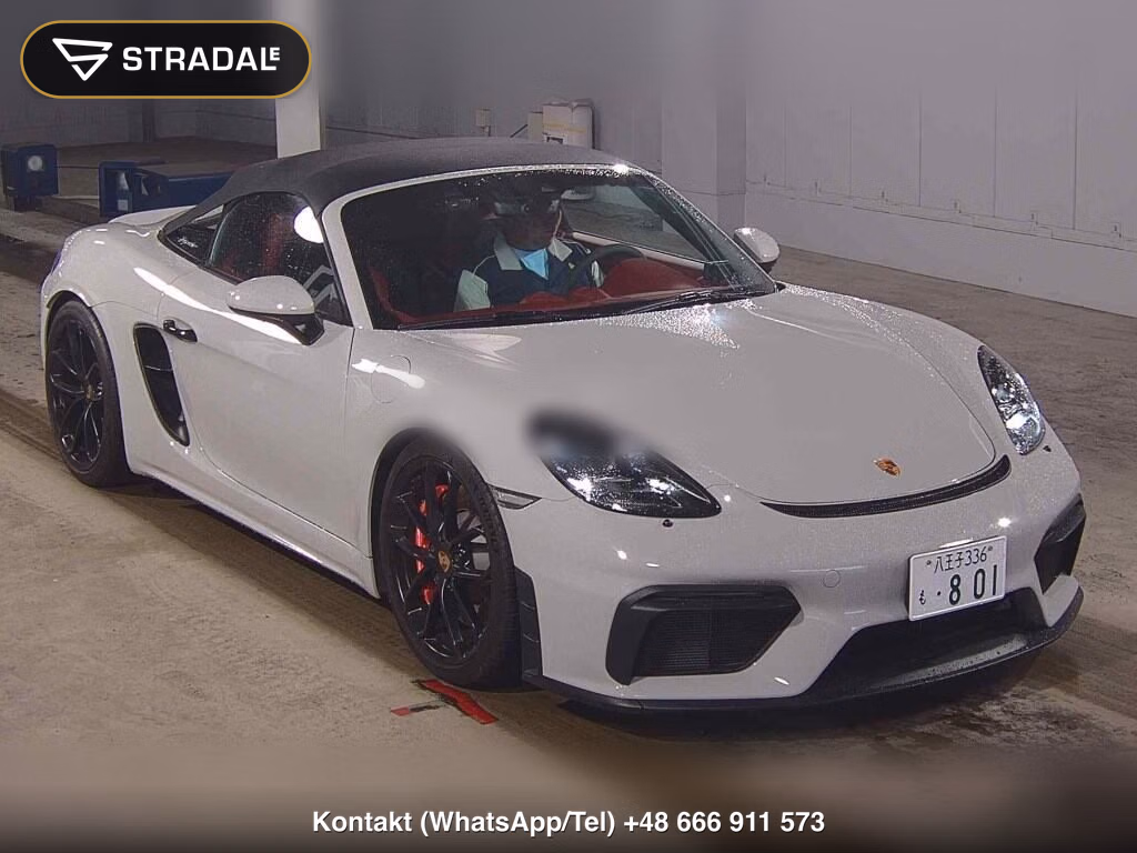PORSCHE 718 SPYDER 718 SPYDER 2021, aukcja z Japonii, zdjęcie 1