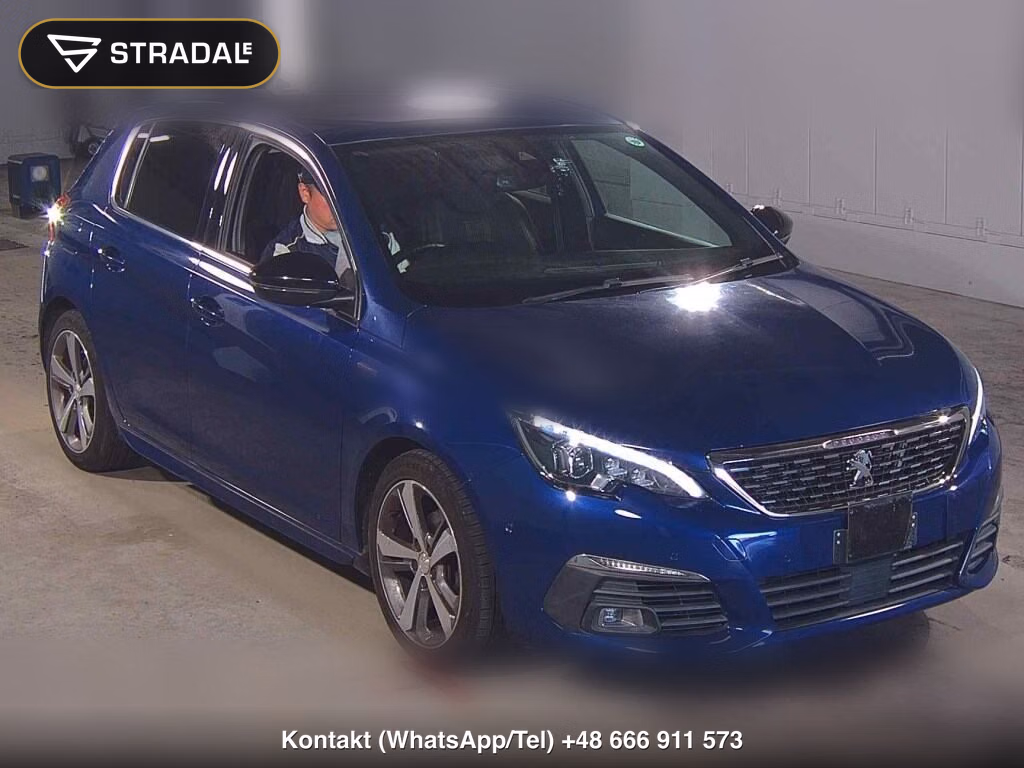 PEUGEOT 308 5D GT LINE 2019, aukcja z Japonii, zdjęcie 1