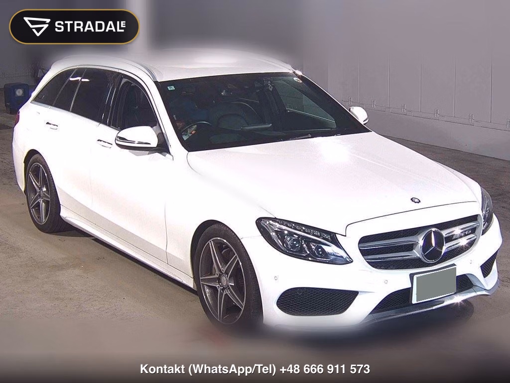 MERCEDES BENZ C-CLASS STATIONWAGON C200 STATIONWAGON SPORTS LEATHER VERSION 2016, aukcja z Japonii, zdjęcie 1