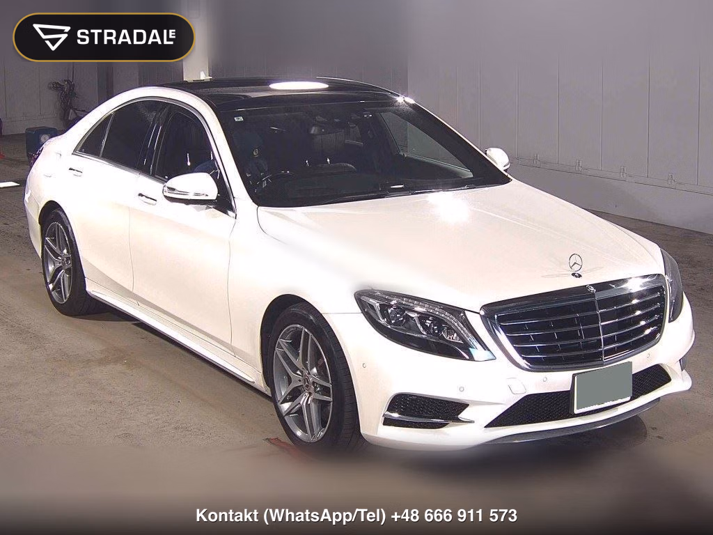 MERCEDES BENZ S-CLASS 4D S300H EXCLUSIVE 2016, aukcja z Japonii, zdjęcie 1