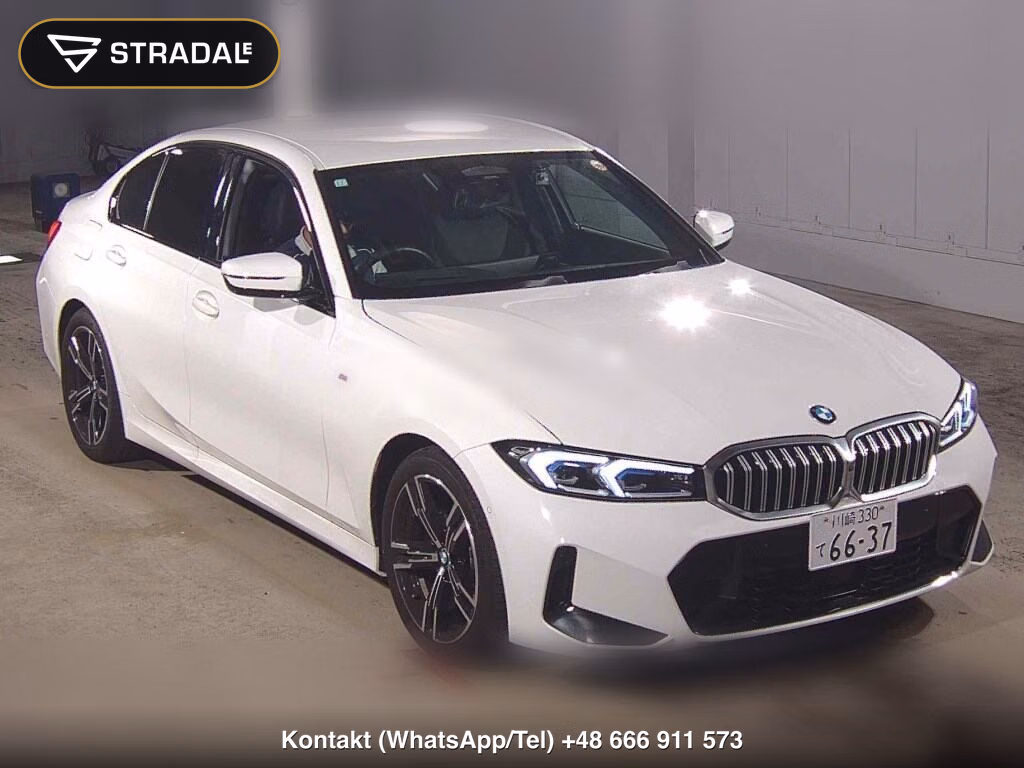 BMW 3 SERIES 4D 4WD 320D XDRIVE M SPORT 2023, aukcja z Japonii, zdjęcie 1