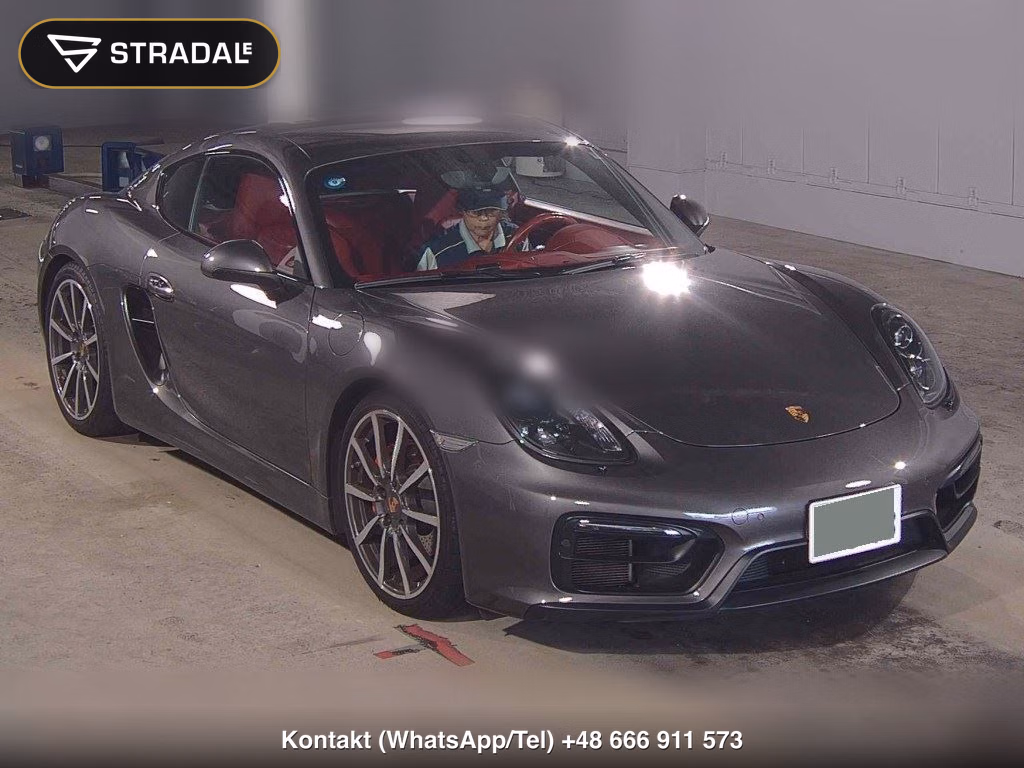 PORSCHE CAYMAN GTS 2016, aukcja z Japonii, zdjęcie 1