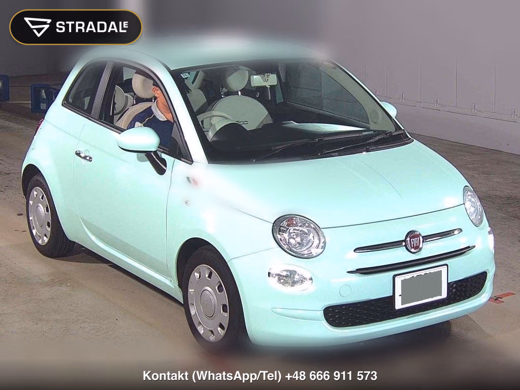 FIAT 500 1.2 POP 2020, aukcja z Japonii, zdjęcie 1