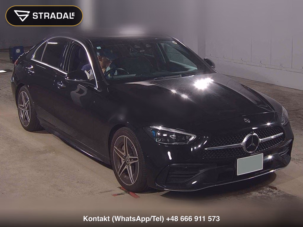 MERCEDES BENZ C-CLASS 4D C200 AVANTGARDE AMG LINE 2021, aukcja z Japonii, zdjęcie 1
