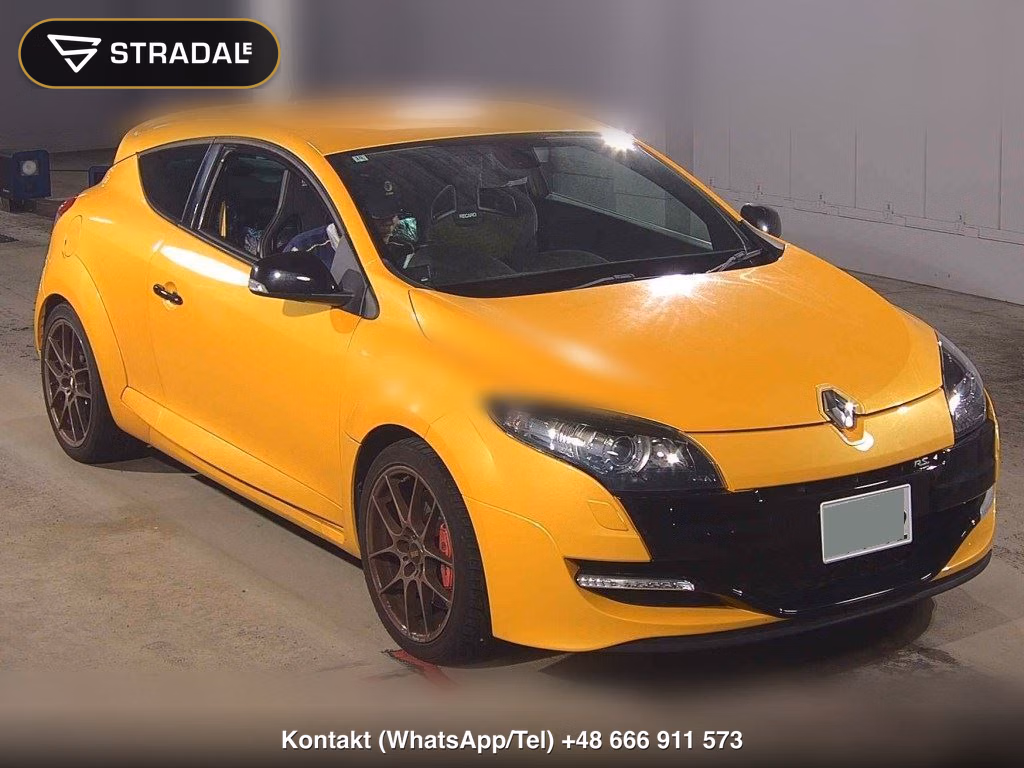 RENAULT MEGANE 3D RENAULT SPORT 2012, aukcja z Japonii, zdjęcie 1