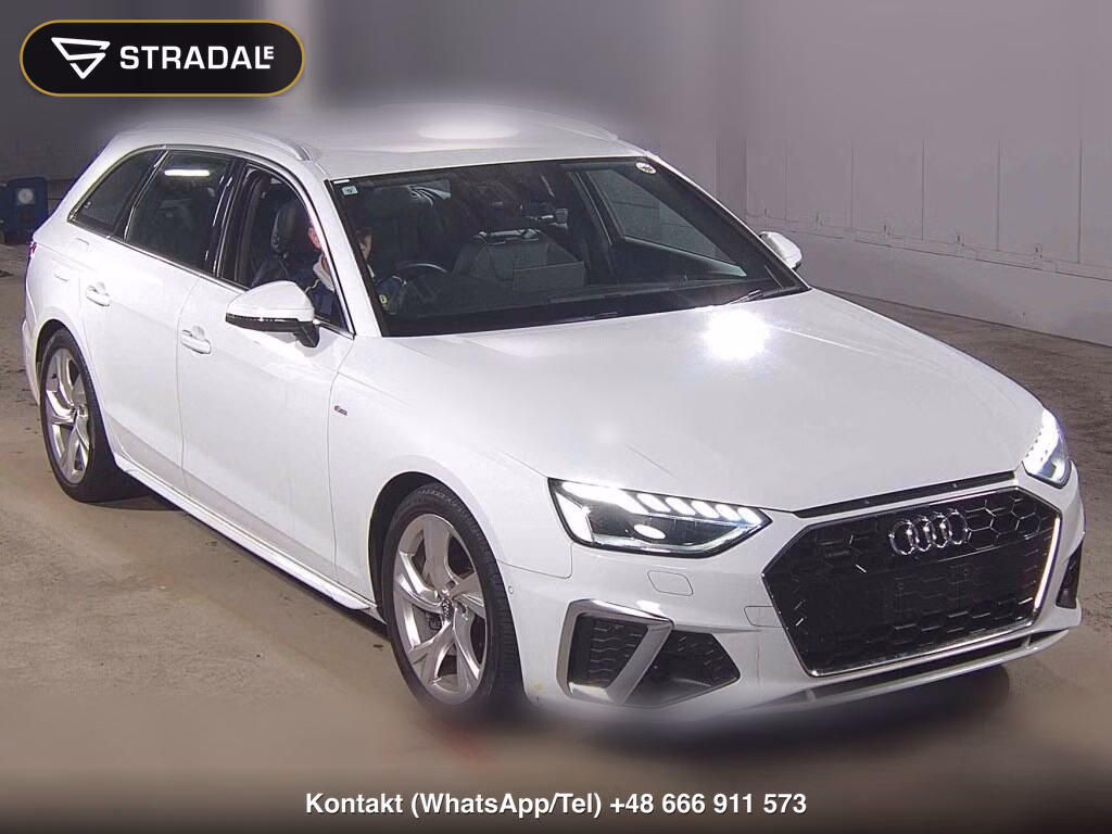 AUDI A4 AVANT 4WD 40TDI QUATTRO S LINE 2021, aukcja z Japonii, zdjęcie 1