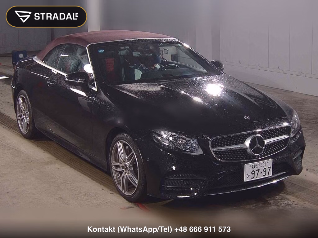 MERCEDES BENZ E-CLASS OP 4WD E400 4MATIC CABRIOLET SPORTS 2018, aukcja z Japonii, zdjęcie 1