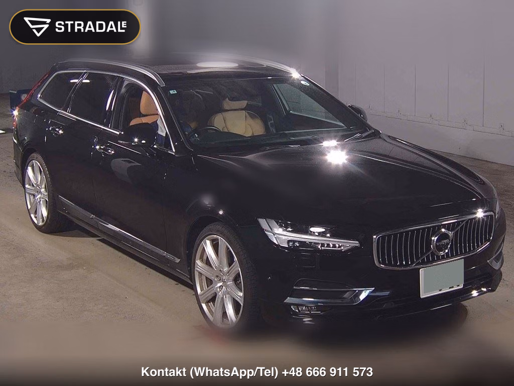 VOLVO V90 WG 4WD T6 AWD INSCRIPTION 2017, aukcja z Japonii, zdjęcie 1