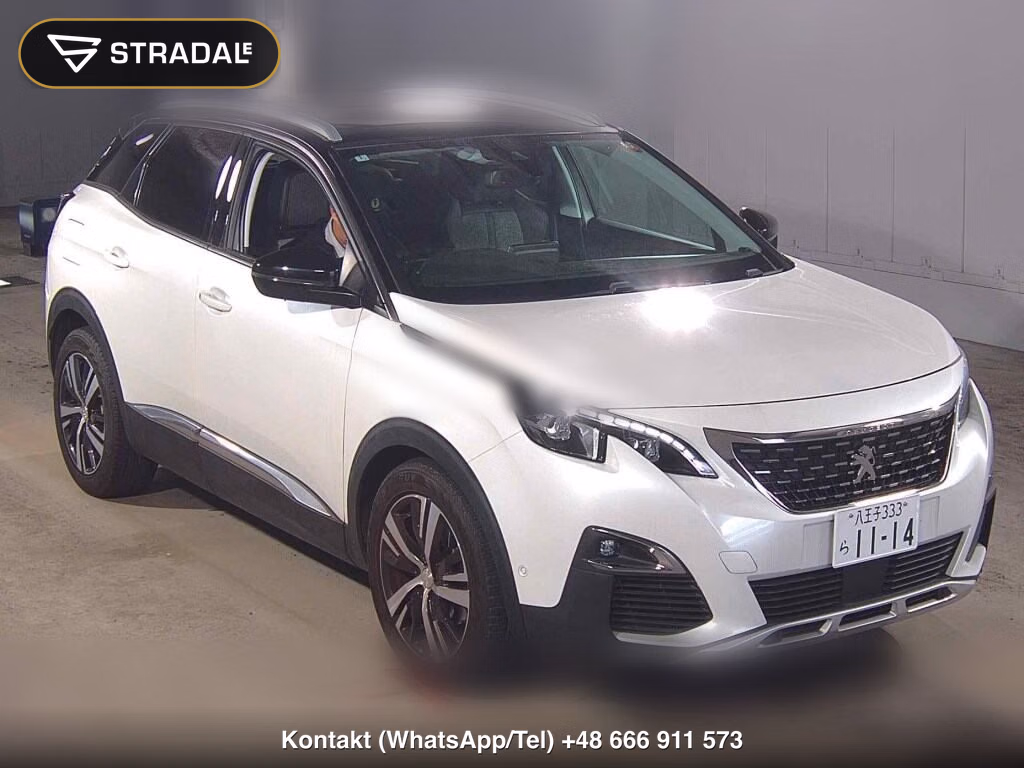 PEUGEOT 3008 ALLURE LED PACKAGE 2018, aukcja z Japonii, zdjęcie 1