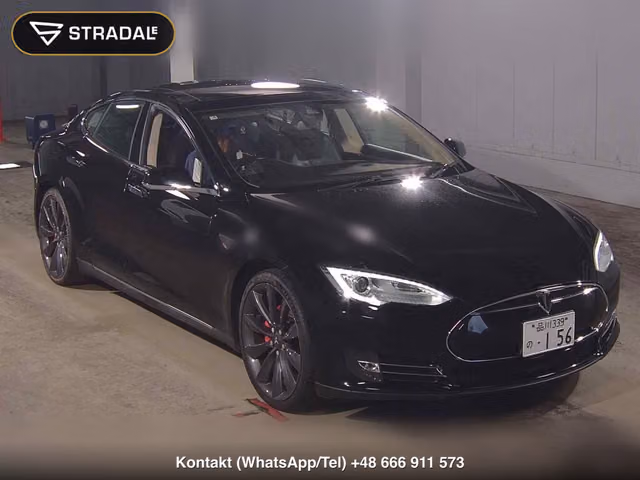 TESLA MODEL S 2015, samochód z aukcji Japonii