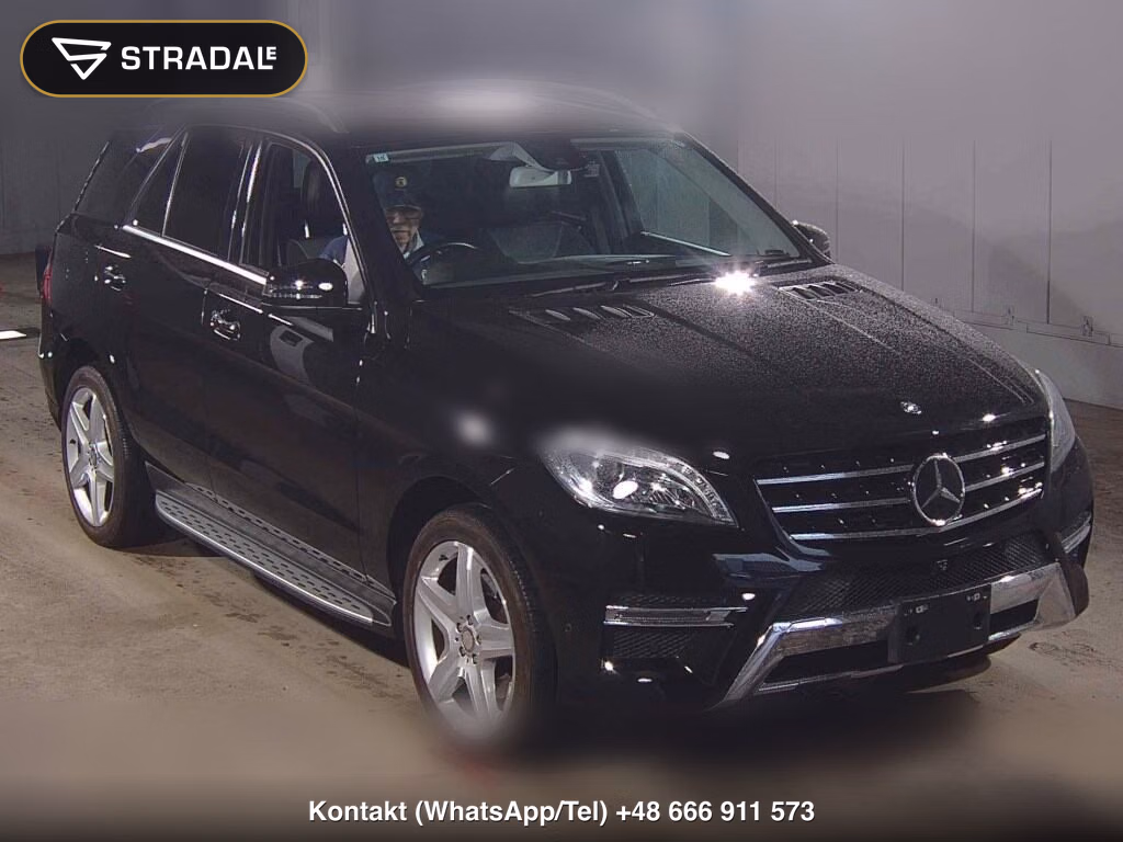 MERCEDES BENZ M-CLASS 4WD ML350 BLUETEC 4MATIC AMG SPORTS PACK 2013, aukcja z Japonii, zdjęcie 1