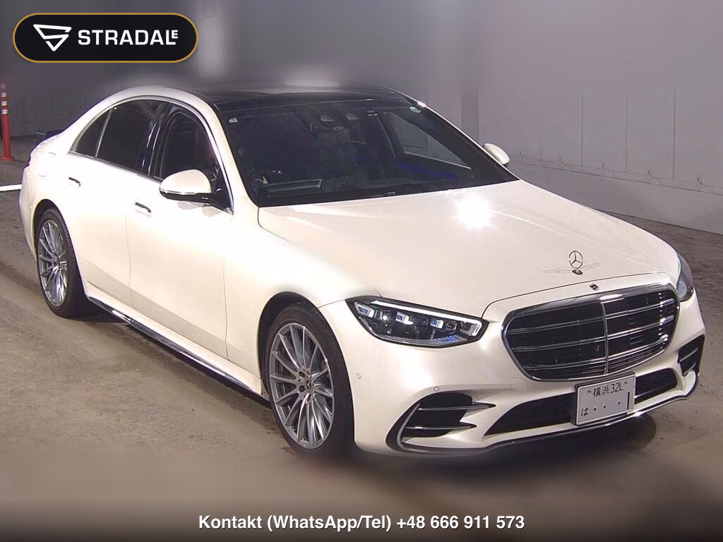 MERCEDES BENZ S-CLASS 4D 4WD S500 4MATIC AMG LINE 2021, aukcja z Japonii, zdjęcie 1