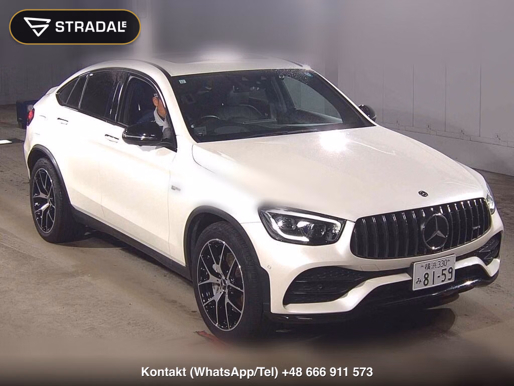 MERCEDES AMG GLC 4WD GLC43 4MATIC COUPE LEATHER EXCLUSIVE PAC 2019, aukcja z Japonii, zdjęcie 1