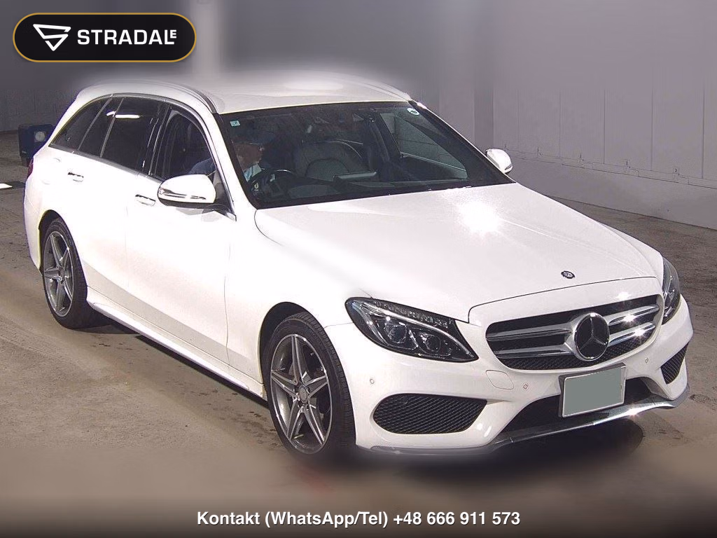 MERCEDES BENZ C-CLASS STATIONWAGON C200 STATIONWAGON SPORTS 2015, aukcja z Japonii, zdjęcie 1