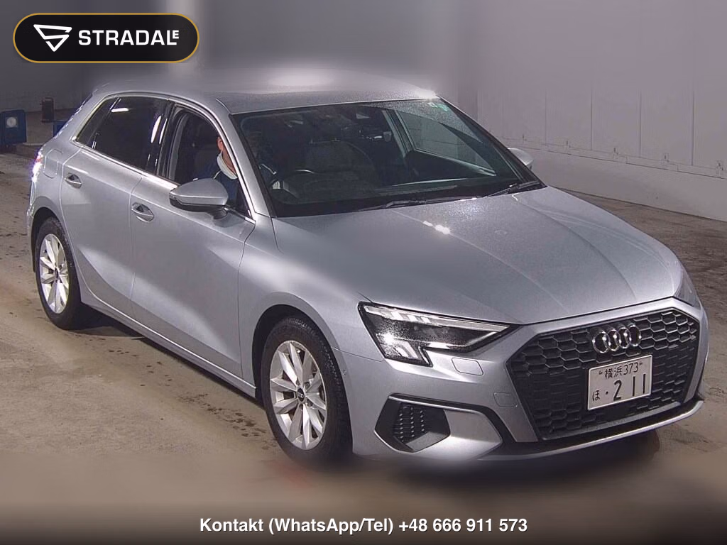 AUDI A3 5D SPORTBACK 30TFSI 2021, aukcja z Japonii, zdjęcie 1