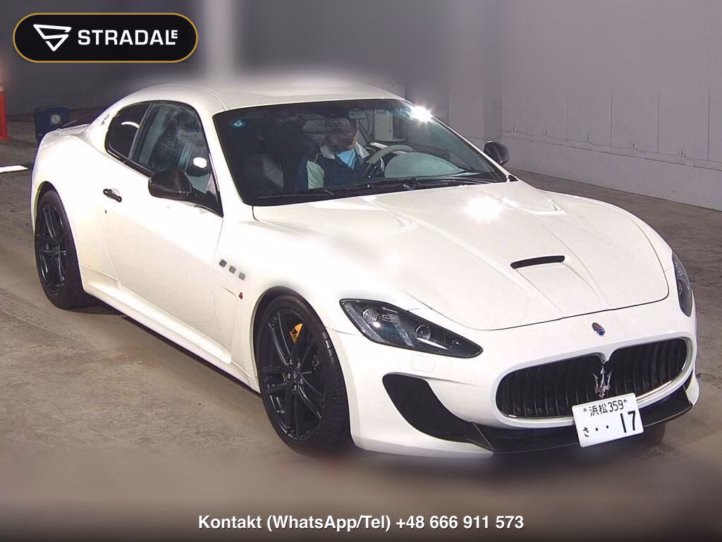 MASERATI GRANTURISMO MC STRADALE 2014, aukcja z Japonii, zdjęcie 1