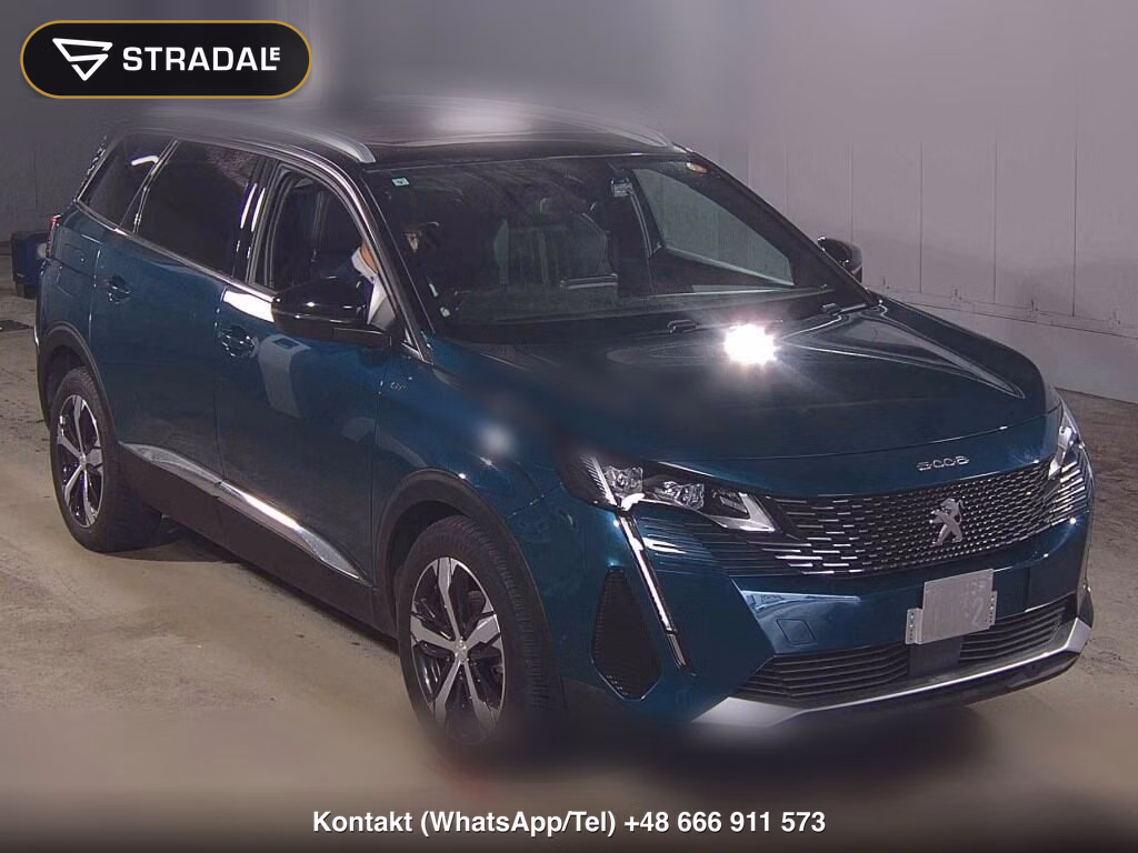 PEUGEOT 5008 GT 2021, aukcja z Japonii, zdjęcie 1