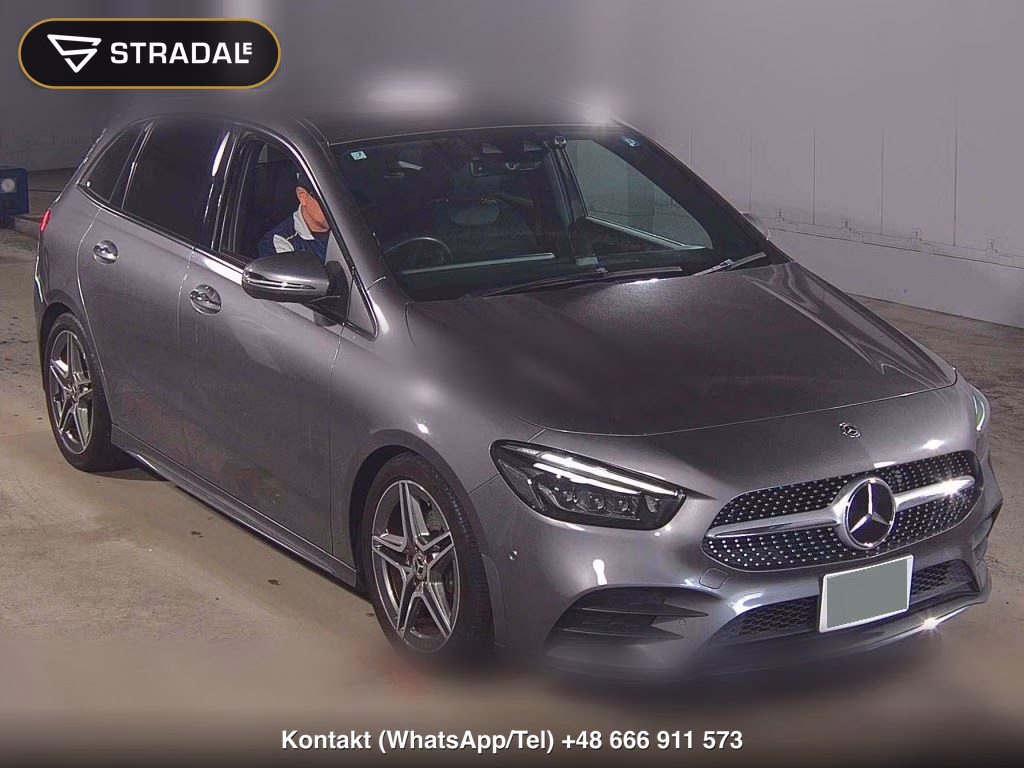 MERCEDES BENZ B-CLASS B180 AMG LINE 2019, aukcja z Japonii, zdjęcie 1