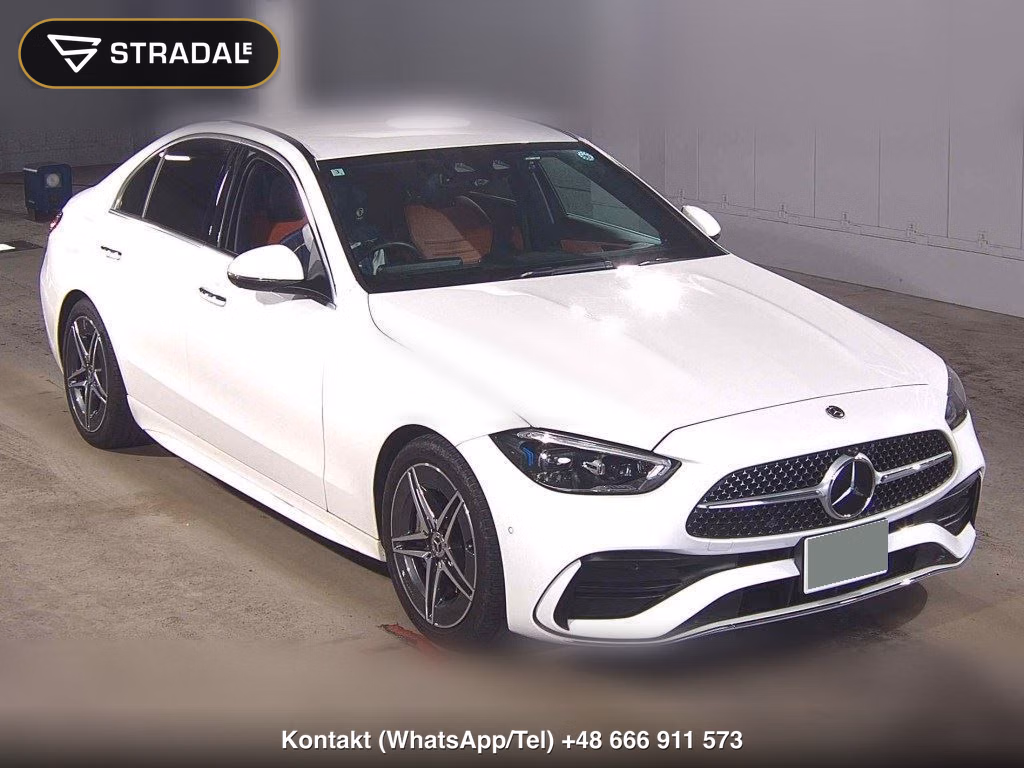 MERCEDES BENZ C-CLASS 4D C200 AVANTGARDE AMG LINE 2022, aukcja z Japonii, zdjęcie 1