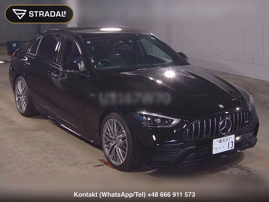 MERCEDES AMG C-CLASS 4D 4WD C43 4MATIC BSG MODEL, miniaturka 2