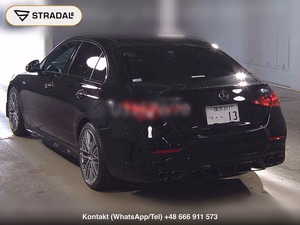 MERCEDES AMG C-CLASS 4D 4WD C43 4MATIC BSG MODEL, miniaturka 3