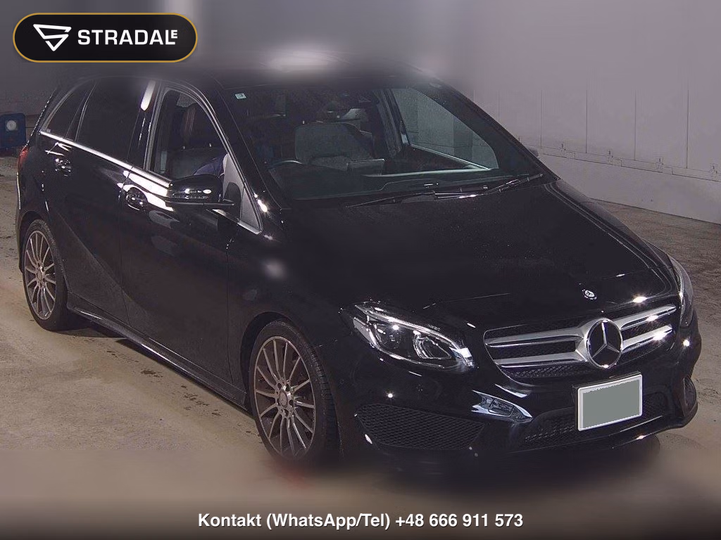 MERCEDES BENZ B-CLASS B180 SPORTS 2015, aukcja z Japonii, zdjęcie 1