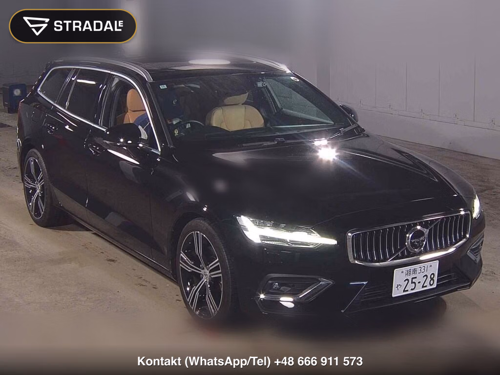 VOLVO V60 T5 INSCRIPTION 2018, aukcja z Japonii, zdjęcie 1