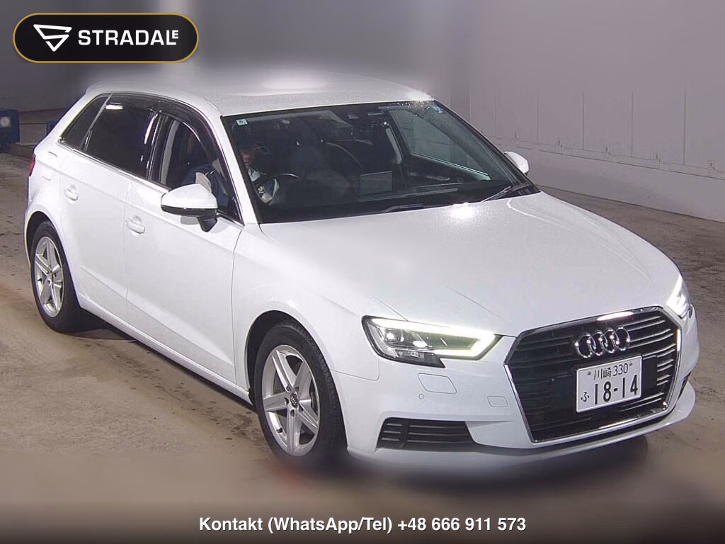 AUDI A3 5D SPORTS BACK 1.4TFSI 2018, aukcja z Japonii, zdjęcie 1