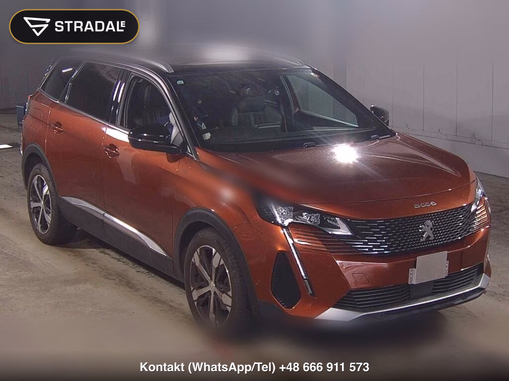 PEUGEOT 5008 GT 2021, aukcja z Japonii, zdjęcie 1