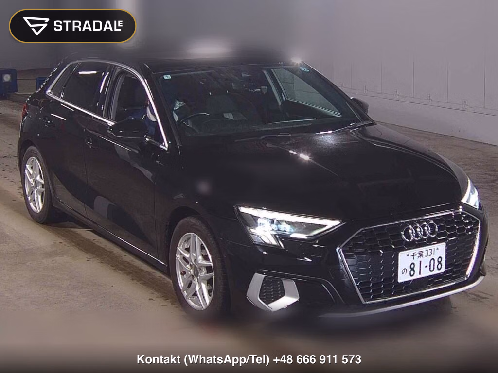 AUDI A3 5D SPORTBACK 30TFSI ADVANCED 2022, aukcja z Japonii, zdjęcie 1