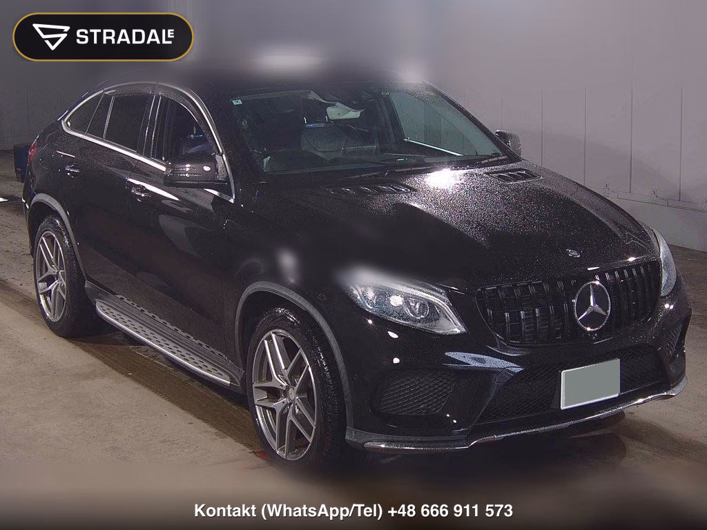 MERCEDES BENZ GLE 4WD GLE350D 4MATIC COUPE SPORTS 2016, aukcja z Japonii, zdjęcie 1