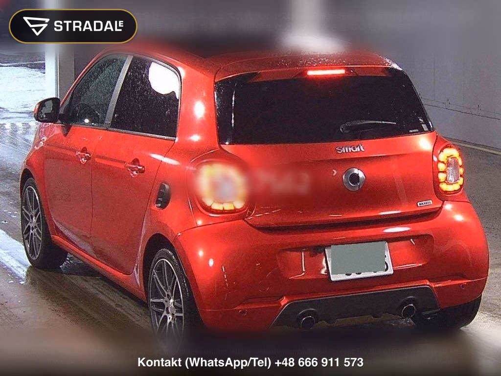 MCC SMART FOR FOUR BRABUS EXCLUSIVE RED LIMITED, miniaturka 3