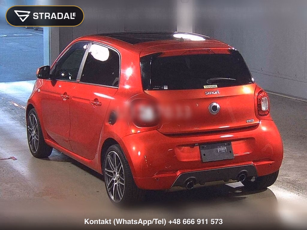 MCC SMART FOR FOUR BRABUS EXCLUSIVE RED LIMITED, miniaturka 3