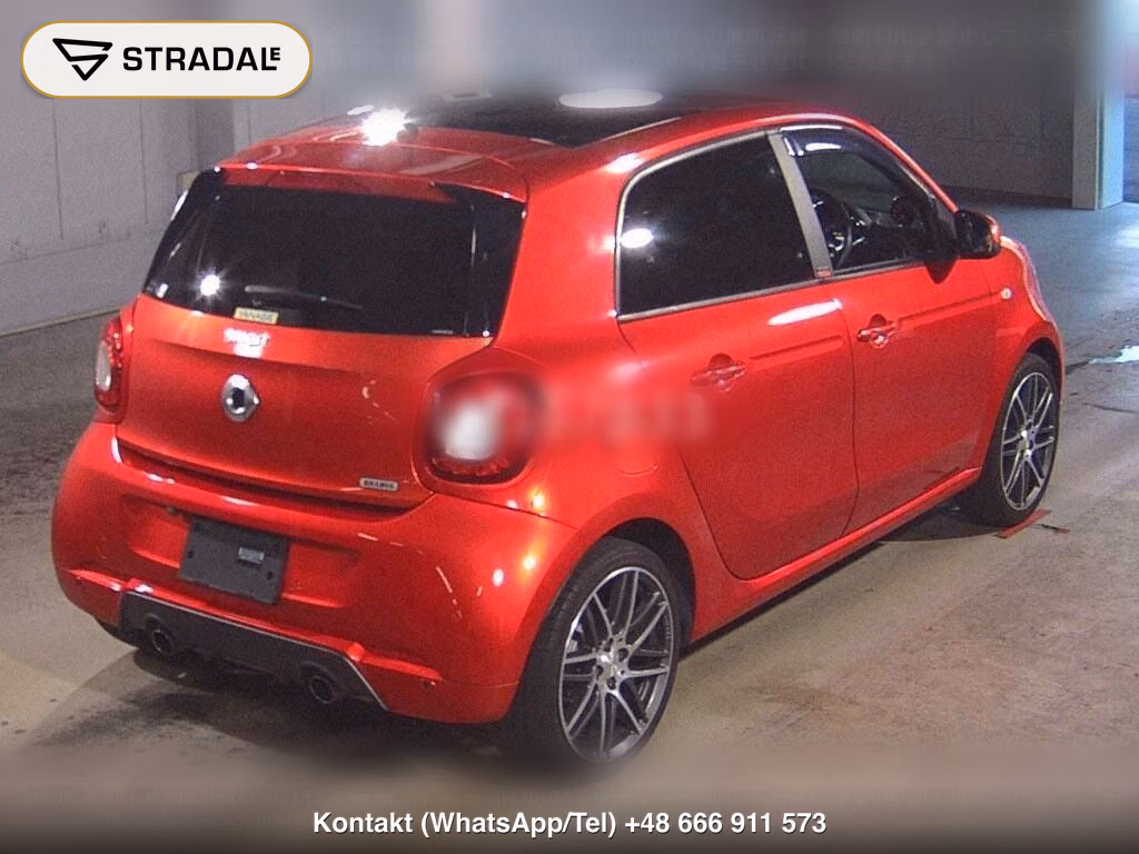 MCC SMART FOR FOUR BRABUS EXCLUSIVE RED LIMITED, miniaturka 6