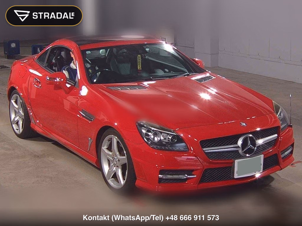 MERCEDES BENZ SLK SLK200 BLUEEFFICIENCY AMG SPORTS PACKAGE 2011, aukcja z Japonii, zdjęcie 1