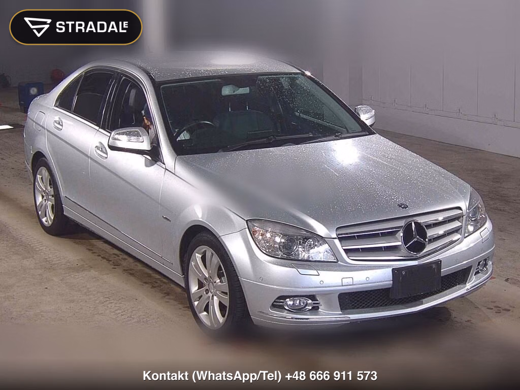 MERCEDES BENZ C-CLASS 4D 2009, aukcja z Japonii, zdjęcie 1