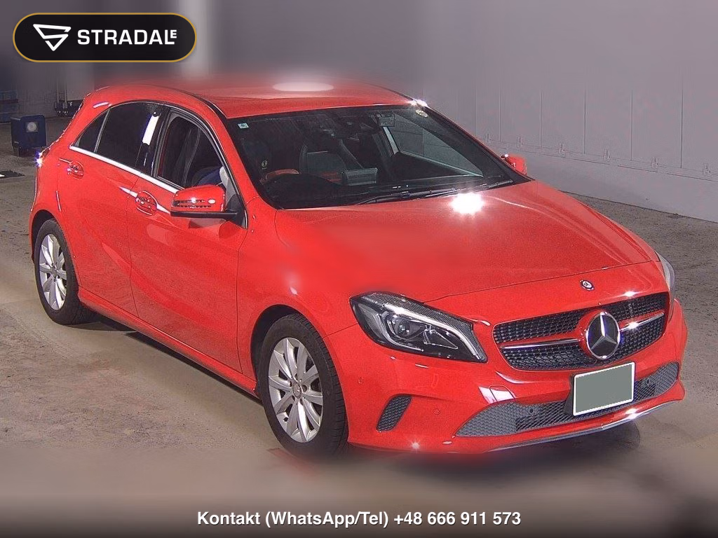 MERCEDES BENZ A-CLASS A180 2016, aukcja z Japonii, zdjęcie 1