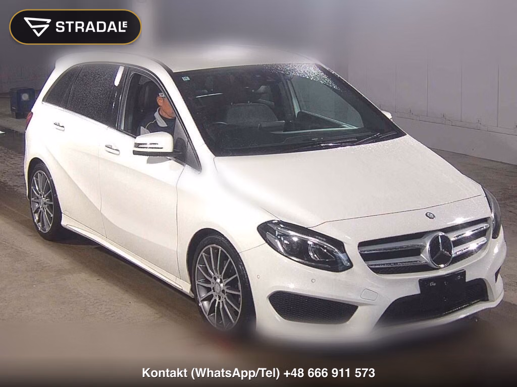 MERCEDES BENZ B-CLASS B180 SPORTS 2015, aukcja z Japonii, zdjęcie 1
