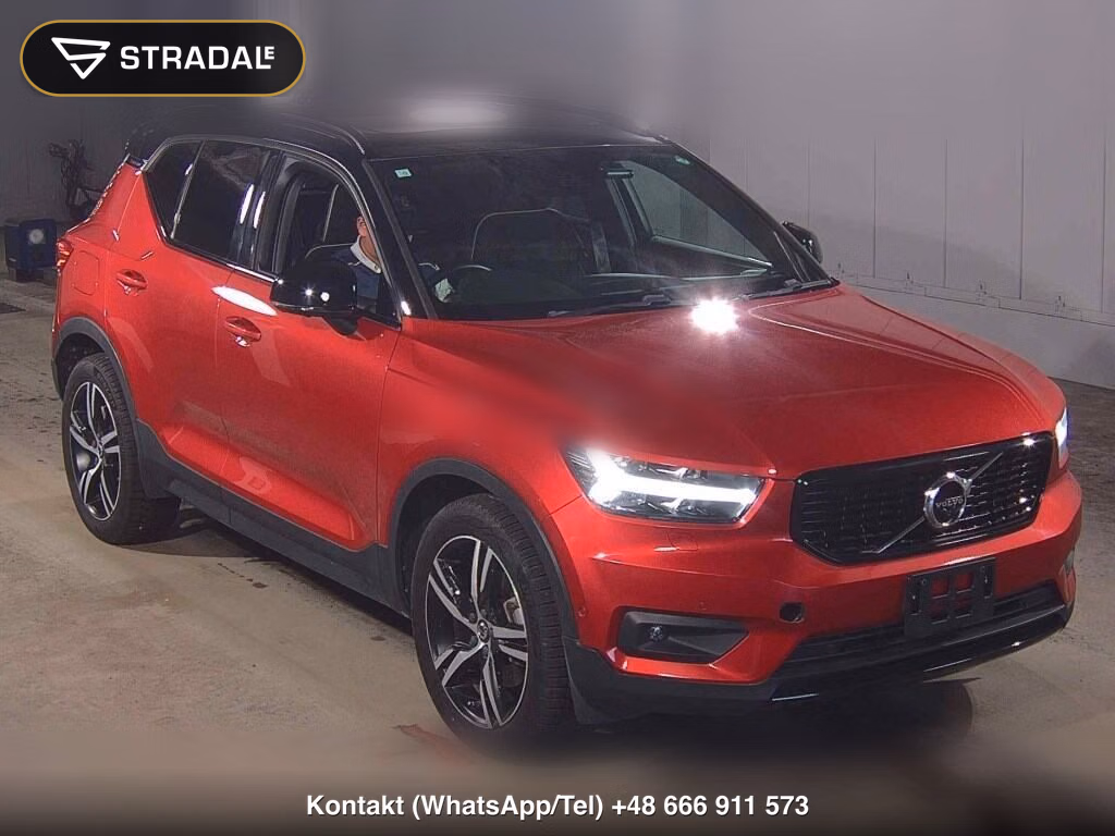 VOLVO XC40 4WD T4 AWD R-DESIGN 2020, aukcja z Japonii, zdjęcie 1