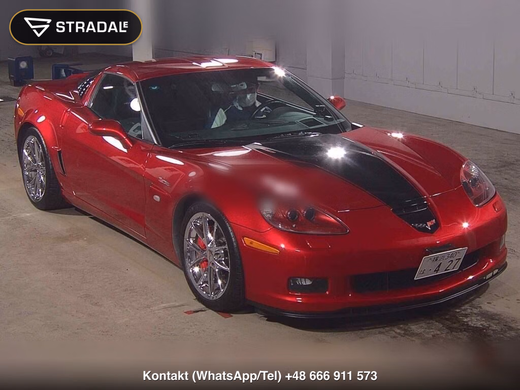 CHEVROLET CORVETTE CP Z06 427 LIMITED EDITION 2009, aukcja z Japonii, zdjęcie 1