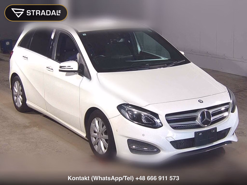 MERCEDES BENZ B-CLASS B180 RADAR SAFETY PACKAGE 2015, aukcja z Japonii, zdjęcie 1