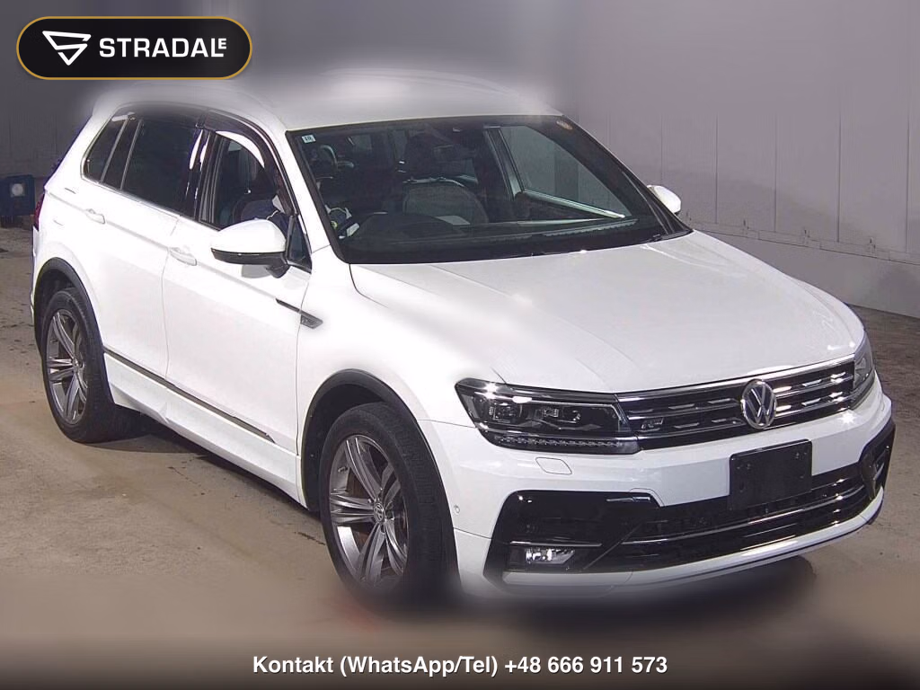 VOLKSWAGEN TIGUAN 4WD TDI 4MOTION R-LINE 2020, aukcja z Japonii, zdjęcie 1