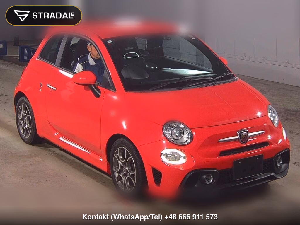 ABARTH 595 2017, aukcja z Japonii, zdjęcie 1