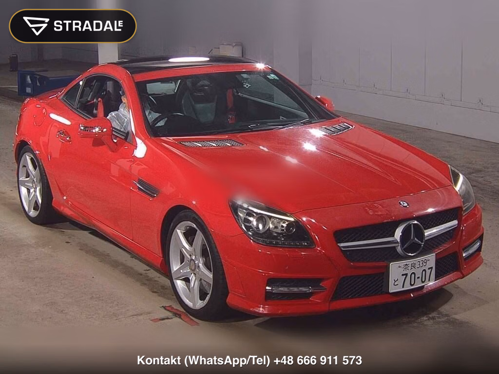 MERCEDES BENZ SLK SLK200 BLUEEFFICIENCY AMG SPORTS PACKAGE 2011, aukcja z Japonii, zdjęcie 1