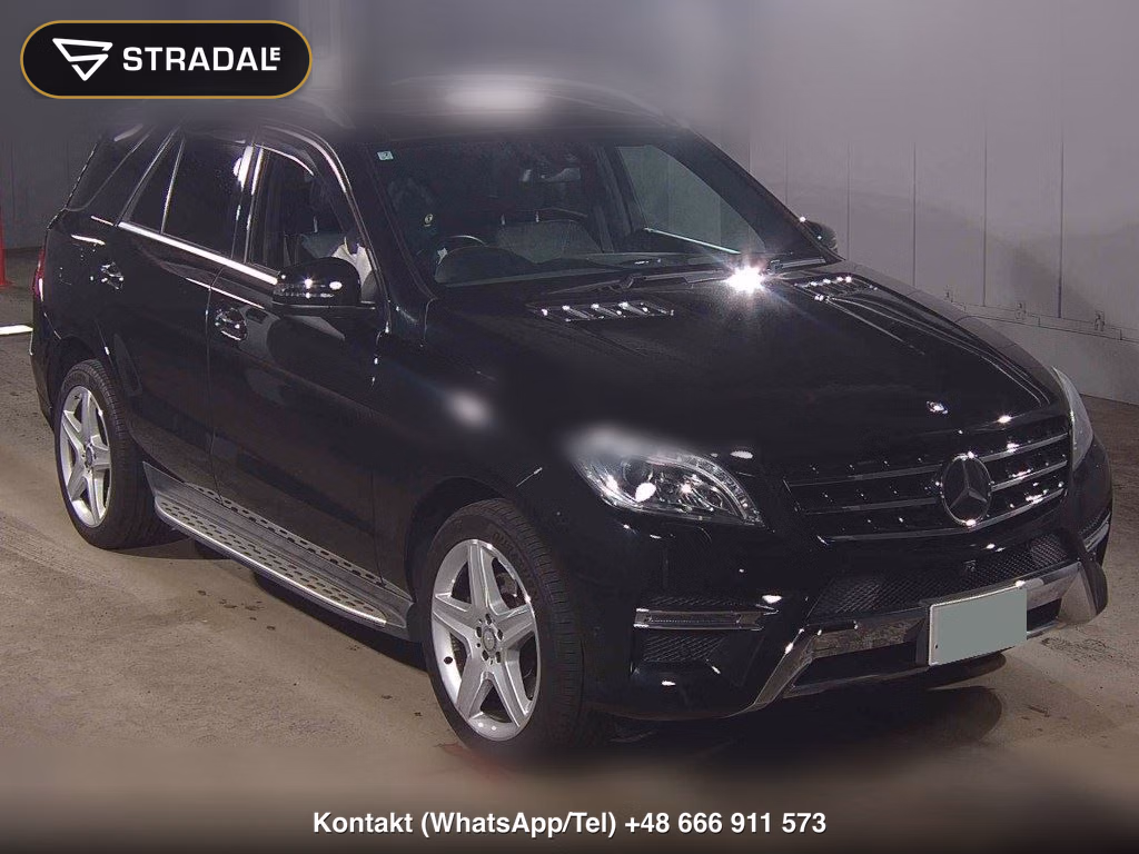 MERCEDES BENZ M-CLASS 4WD ML350 BLUETEC 4MATIC AMG SPORTS PACK 2015, aukcja z Japonii, zdjęcie 1