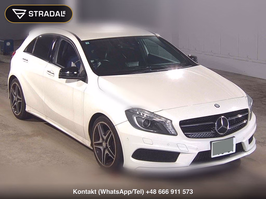 MERCEDES BENZ A-CLASS A180 SPORTS NIGHT PACKAGE PULS 2015, aukcja z Japonii, zdjęcie 1