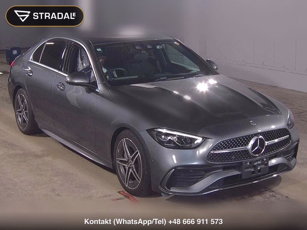 MERCEDES BENZ C-CLASS 4D C180 AVANTGARDE AMG LINE 2022, aukcja z Japonii, zdjęcie 1