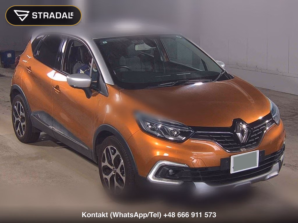 RENAULT CAPTUR INTENSE 2018, aukcja z Japonii, zdjęcie 1